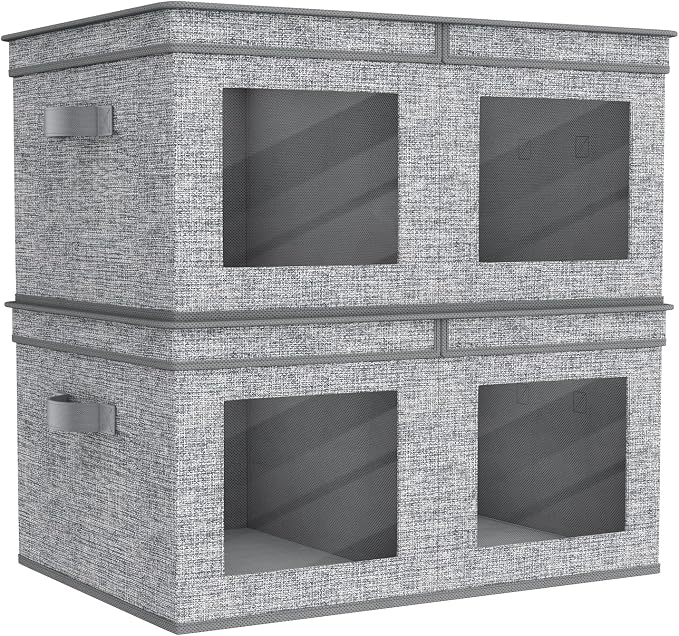 Univivi Large Foldable Fabric Storage Bins by Univivi