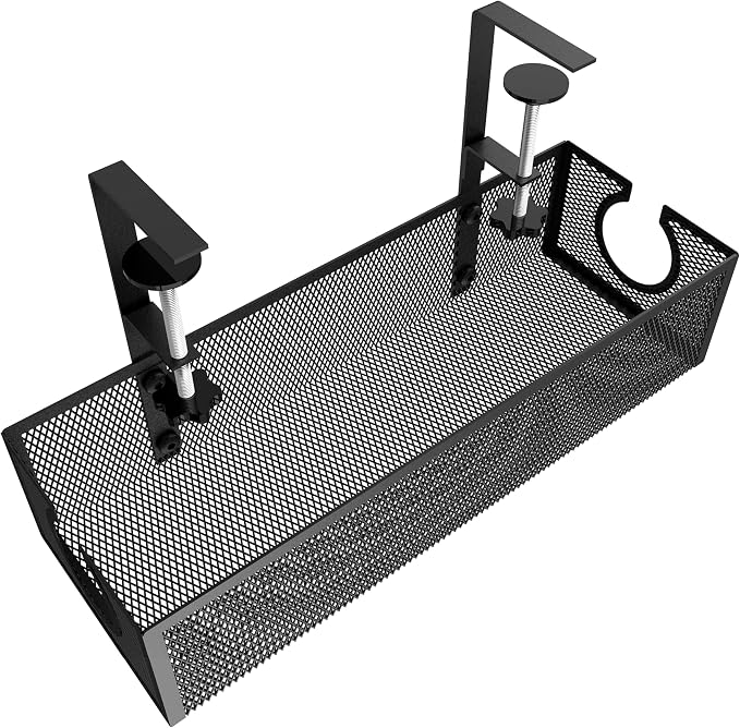 Under Desk Cable Management Tray by Unknown
