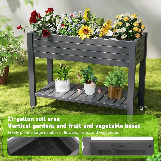 Elevated Raised Garden Bed - Image 5