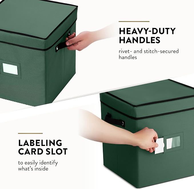 Zober Christmas Ornament Storage Box - Image 7