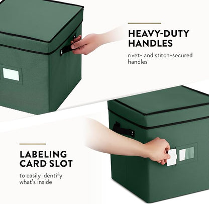 Zober Christmas Ornament Storage Box - Image 7