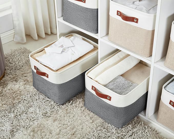 DECOMOMO Storage Baskets for Shelves - Image 3