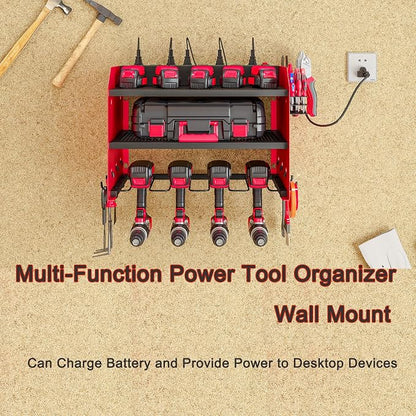 Wall Mount Power Tool Organizer - Image 5