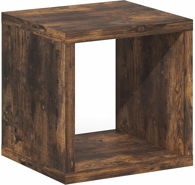 Furinno Cubicle Book Shelf, Stackable Bookshelf, Cube Storage Organizer Bookcase - Image 7