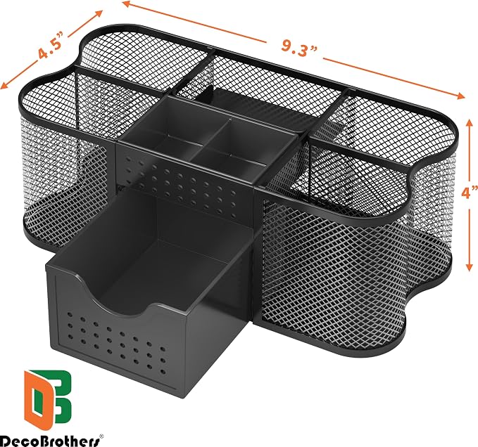 Deco Brothers Desk Organizers Pen Holder Office Caddy Storage - Image 6