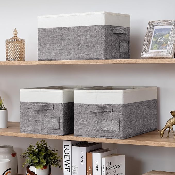 GRANNY SAYS Fabric Storage Bins, Closet Storage Bins - Image 5