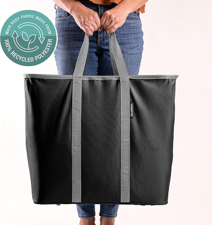 CleverMade Collapsible Laundry Caddy – Foldable Laundry Hamper & Tote, XXL 64L - Image 8