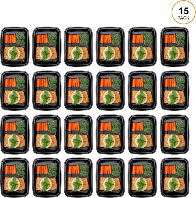 Freshware Meal Prep Containers 1 Compartment Food Storage Containers - Image 2