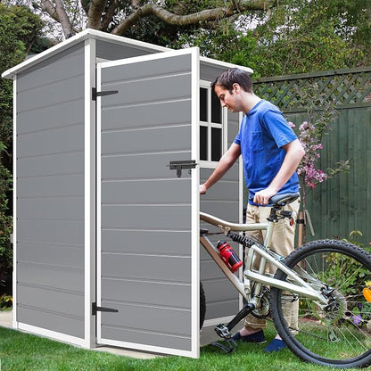 DWVO 5x3 FT Outdoor Storage Shed - Image 2