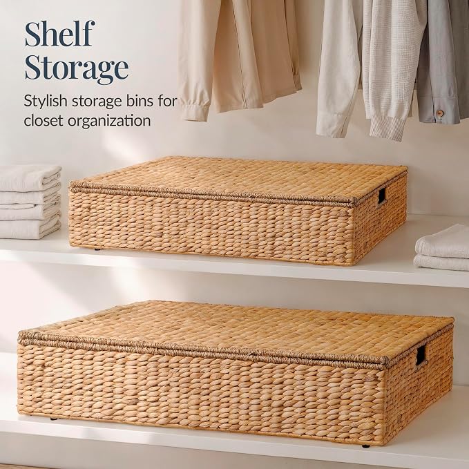 Best Choice Products Under Bed Storage Containers W/Lid, Wheels and Handles - Image 6
