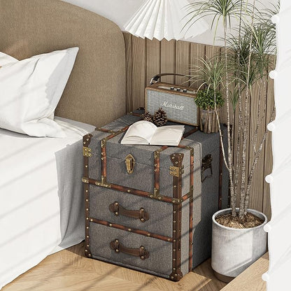 Aoikax Vintage Storage Chest - Image 6