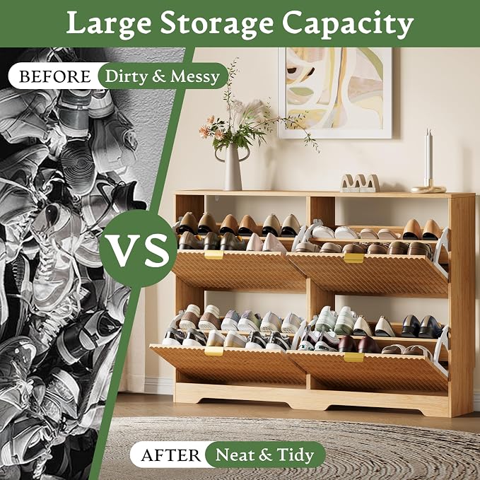Xixini Shoe Storage Cabinet for Entryway - Image 6