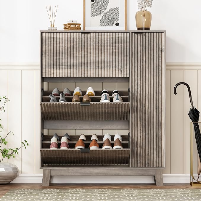 Shoe Cabinet Storage for Entryway - Image 3