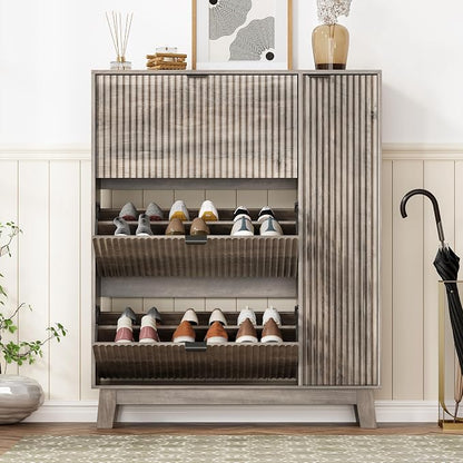 Shoe Cabinet Storage for Entryway - Image 3