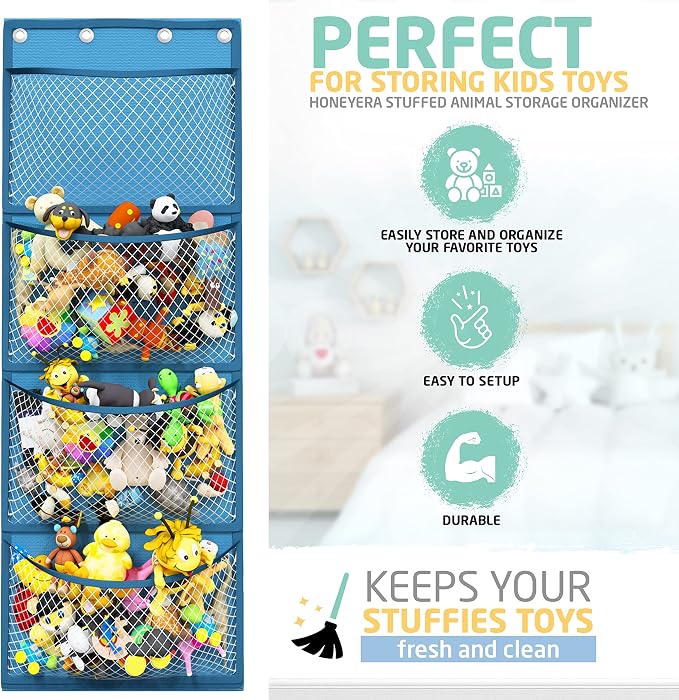 Honeyera Storage for Stuffed Animal - Image 7