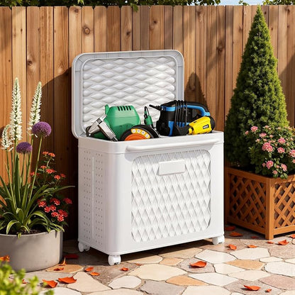 VECELO Deck Box, Outdoor Storage Box by VECELO