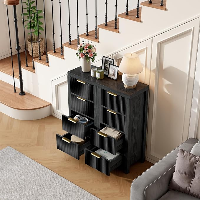 Modern Solid Wood Chest of Drawers, Dresser Organizer - Image 4