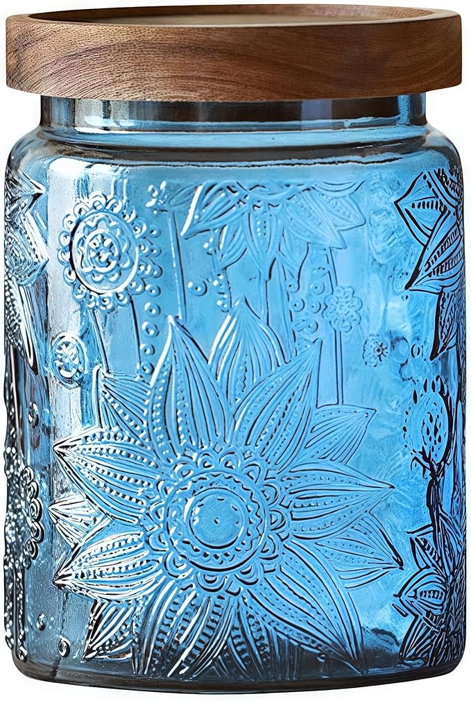 ANSQU Vintage 23.7oz Glass Mason Jar by ANSQU