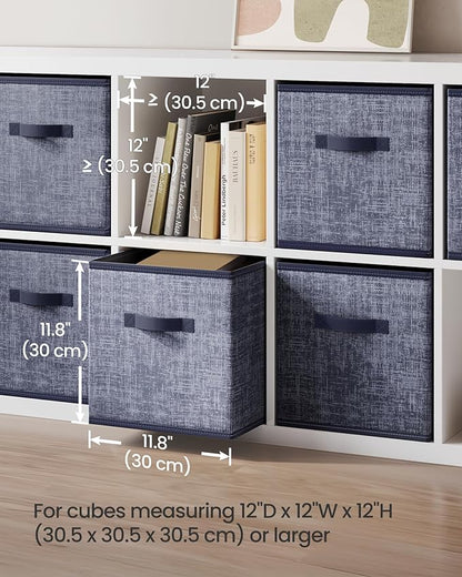 SONGMICS Storage Cubes, 11.8-Inch Non-Woven Fabric Bins - Image 3