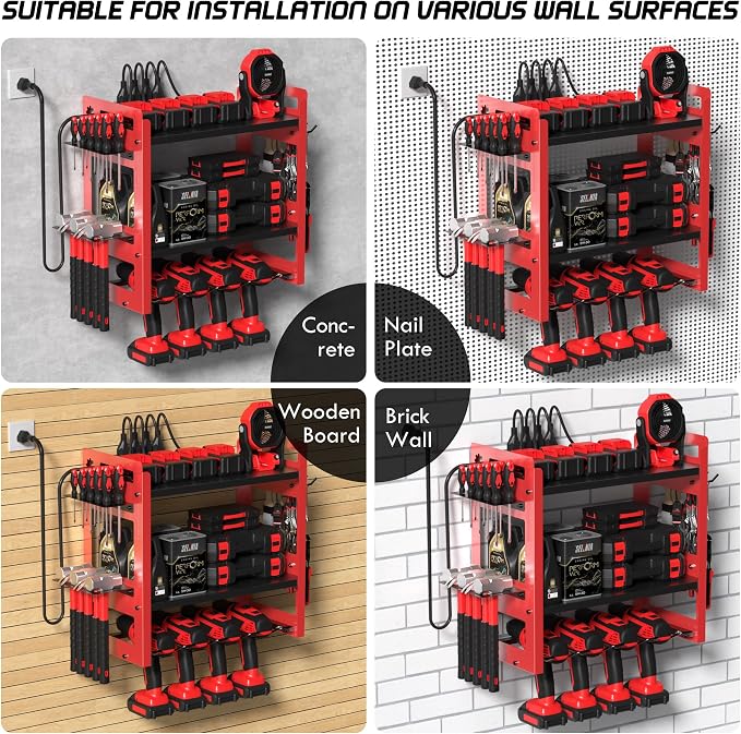 TOPRINCE Power Tool Organizer Wall Mount - Image 6