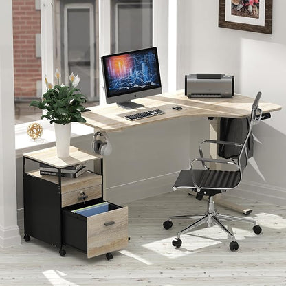 SHW Box File Rolling Mobile Cabinet - Image 2