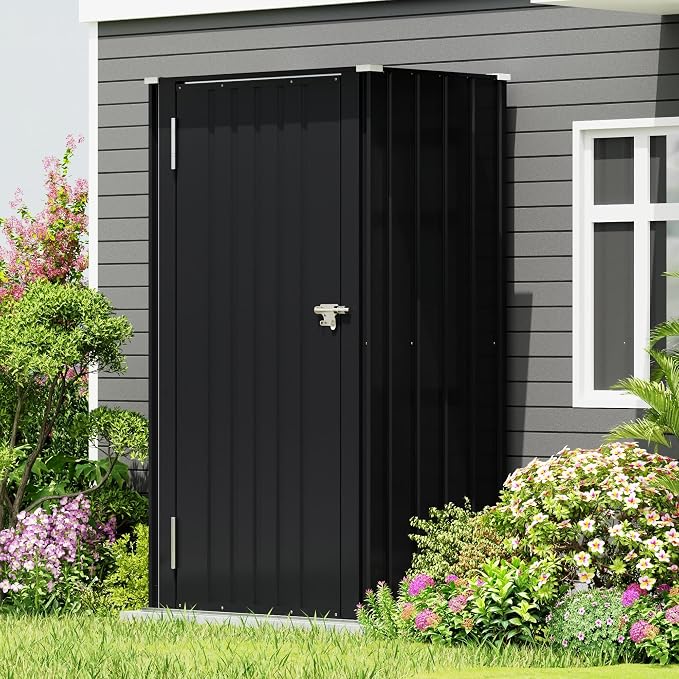 Devoko 22 Cuft Vertical Storage Shed Without Adjustable Shelves - Image 6