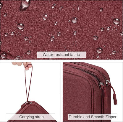 FYY Electronic Organizer, Extra Large Travel Cable Organizer Bag Pouch Portable - Image 4