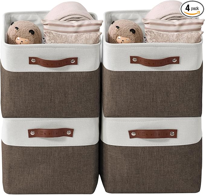 DECOMOMO Storage Baskets for Shelves by DECOMOMO