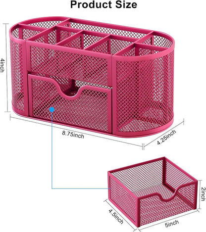 EasyPAG Mesh Pen Holder Desk Organizer - Image 8