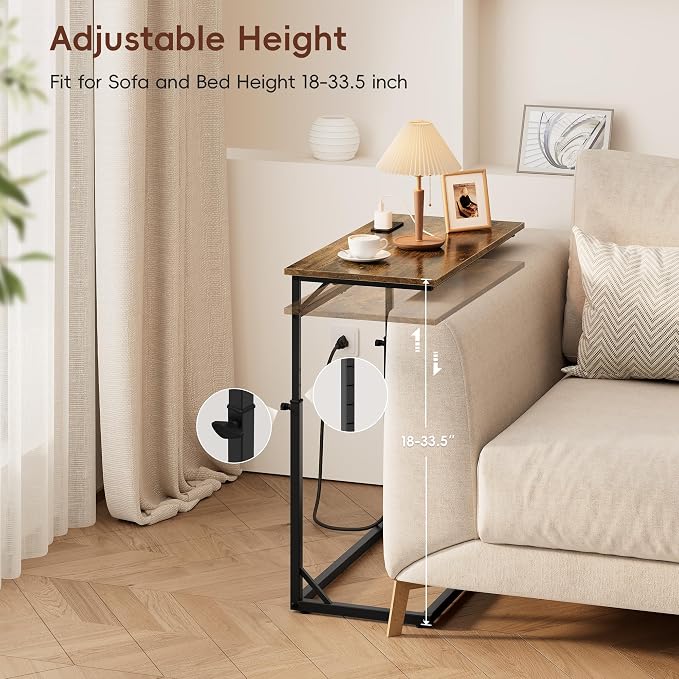 Vagusicc C Shaped End Table - Image 5