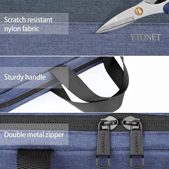 Ytonet 14 Inch Laptop Sleeve, TSA Water Resistant Laptop Case - Image 5