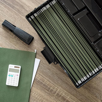IRIS USA Slim Portable File Box Organizer - Image 7