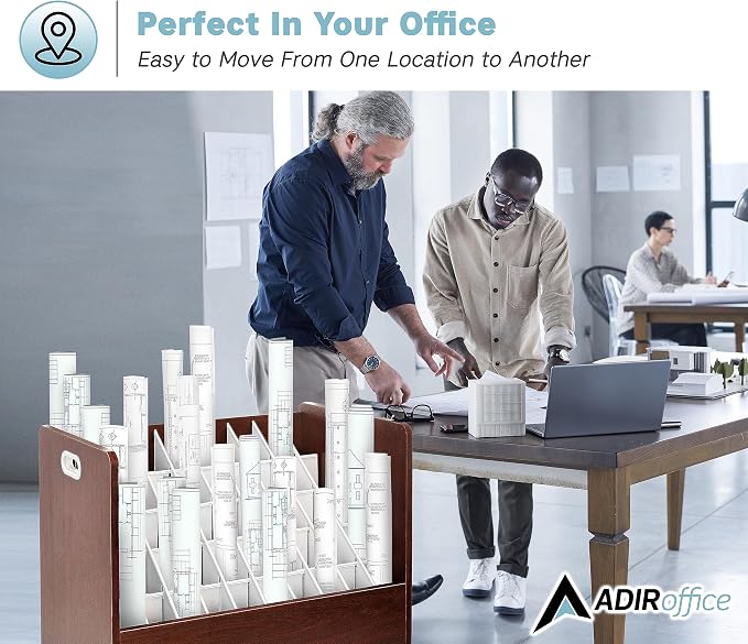 Adir Blue Print Storage Organizer - Image 8