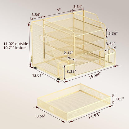 SUPEASY Mesh Desk Organizer - Image 4