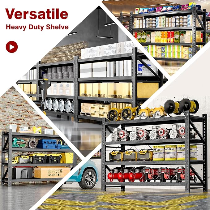 5000LBS Metal Steel Storage Shelves - Image 3