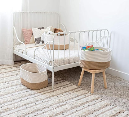 OrganiHaus Set of 3 Woven Storage Baskets - Image 5