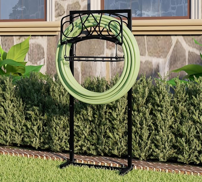 Freestanding Garden Hose Organizer by Calidola
