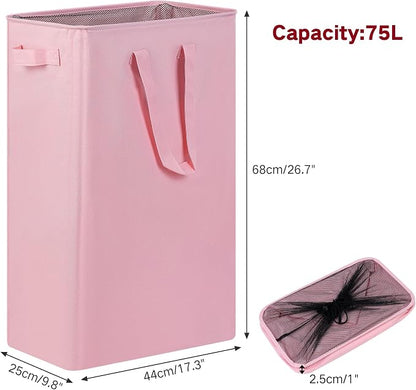 efluky Slim Laundry Basket, Narrow Laundry Hamper - Image 2