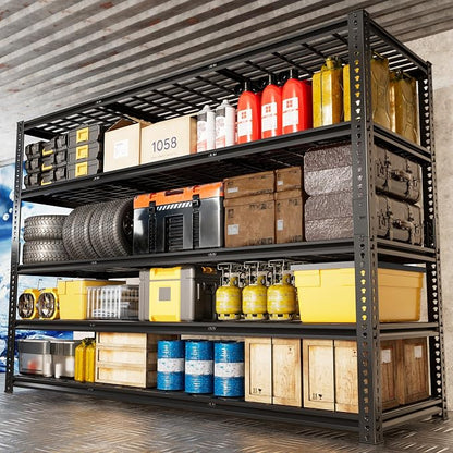 60" W Garage Shelving Heavy Duty, 5-Tier Storage Shelves, 3030LBS Adjustable by VDEVY