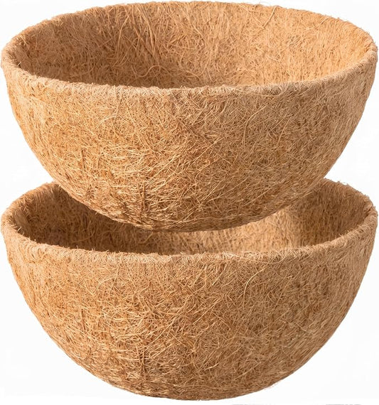 2 Pack 16 Inch Coco Liners for Hanging Baskets by EINYEXW