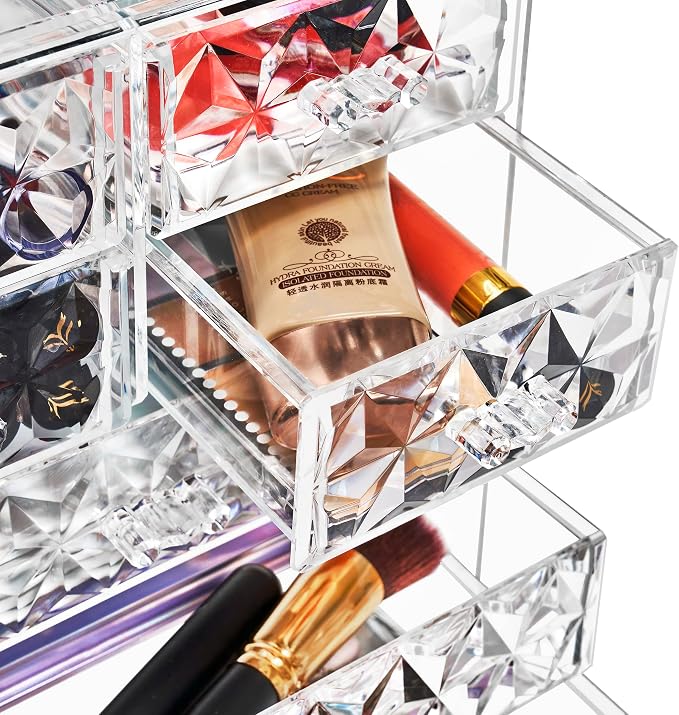 Sorbus Acrylic Makeup Organizer - Image 5