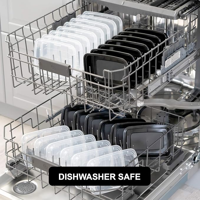 Freshware Meal Prep Containers 1 Compartment Food Storage Containers - Image 8