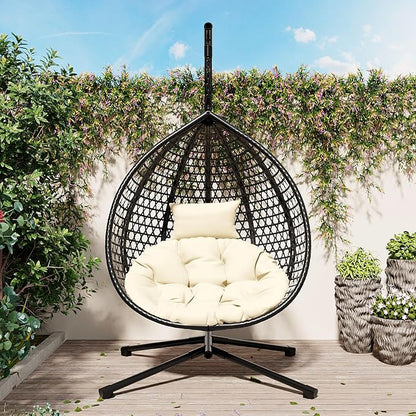 SOFTSEA Outdoor Wicker Egg Chair - Image 9