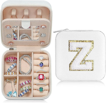 Parima Women's Jewelry Organizer | Necklace, Ring Organizer | White, Letter Z by PARIMA