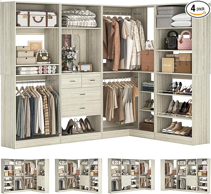 Unikito 110” Closet System by Unikito