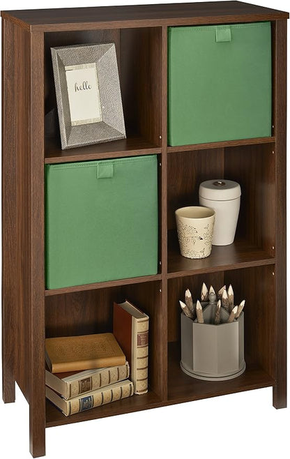 ClosetMaid 16054 Premium Adjustable 6-Cube Organizer, Dark Chestnut - Image 5