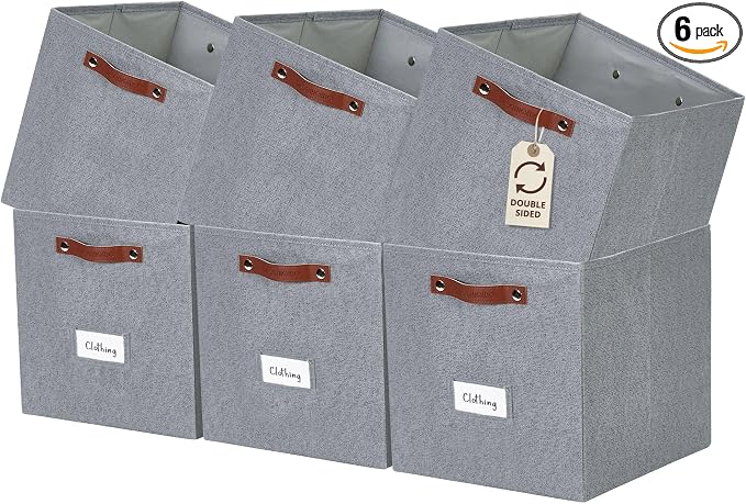 DECOMOMO Storage Bins, Cube Storage Bin by DECOMOMO