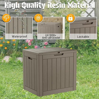 NUNU LAB 31 Gallon Outdoor Storage Box Waterproof, Outside Package Delivery - Image 5