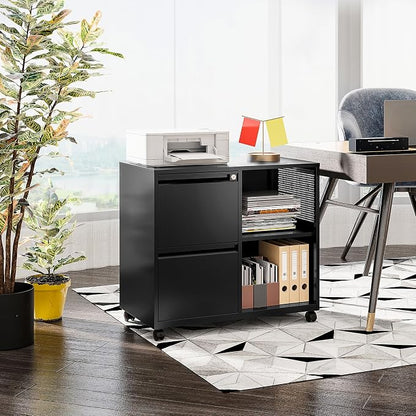 SISESOL 2 Drawer File Cabinet - Image 4