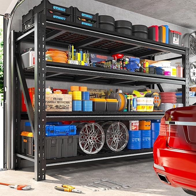 Romorgniz 5020LBS Heavy Duty Garage Shelving, 68.2" W Storage Shelves - Image 2